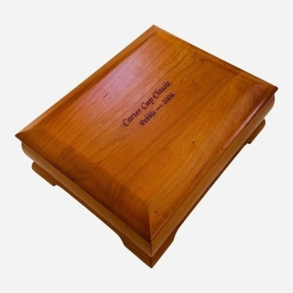 New Commemorative Box Cherry Wood Jewelry Box Memorabilia Storage Box Mini Chest